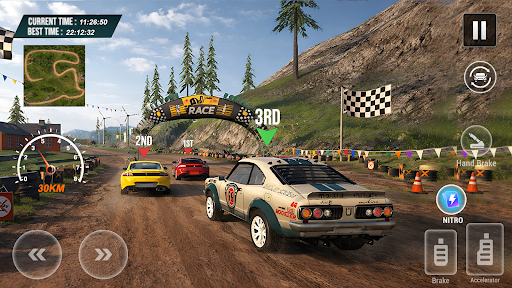 Offroad Rally: Car Driving 3D ekran görüntüsü