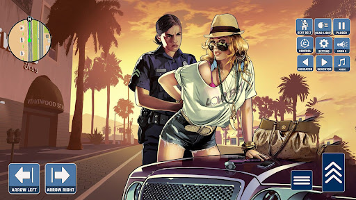 Police Robber Chase: Car Game ekran görüntüsü