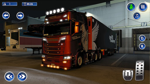 Semi Truck 3D - US Truck Games ekran görüntüsü