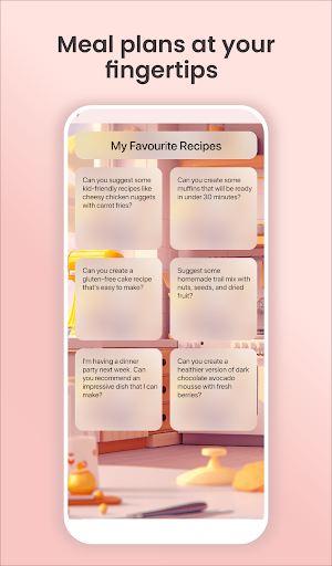 AI Recipe Maker & Planner ekran görüntüsü
