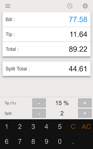 Tip Calculator Pro ekran görüntüsü