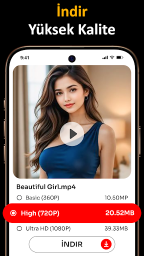 HD Video İndirici & Oynatıcı ekran görüntüsü
