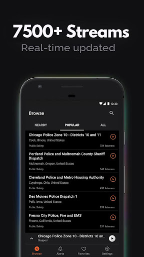 Police Scanner - Live Radio ekran görüntüsü