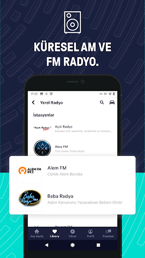 TuneIn Radio: Spor, Müzik, FM ekran görüntüsü