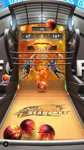Basketball Flick 3D ekran görüntüsü