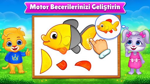 Çocuklar için yapboz oyunları ekran görüntüsü