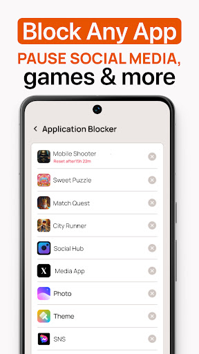 BlockerPro: Block Site & Apps ekran görüntüsü