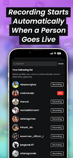 Live Video Recorder - GREC ekran görüntüsü