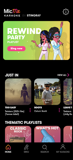 MicMe Karaoke by Stingray ekran görüntüsü