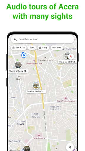 Accra Tour Guide:SmartGuide ekran görüntüsü