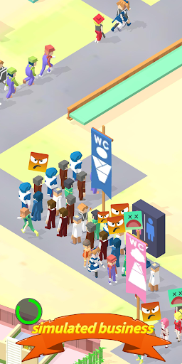 Idle Service Area -Tycoon ekran görüntüsü