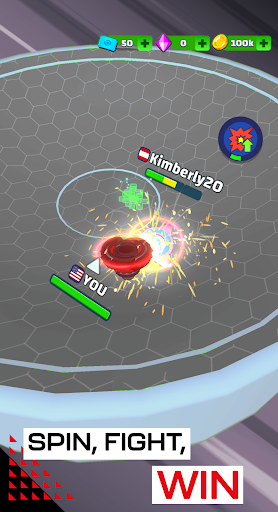 Spinner Fighter Arena ekran görüntüsü
