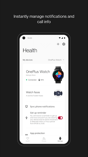 OnePlus Health ekran görüntüsü
