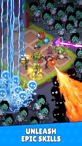Çiçekler vs Zombi: Savunma ekran görüntüsü