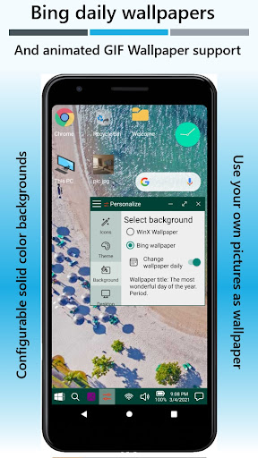 Win-X Launcher ekran görüntüsü