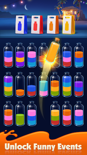 Water Sort! 3D Color Match Puz ekran görüntüsü
