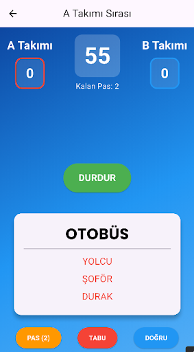 Tabu İnternetsiz Kelime Oyunu ekran görüntüsü