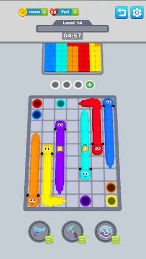 Snail In Hole - Puzzle Game ekran görüntüsü