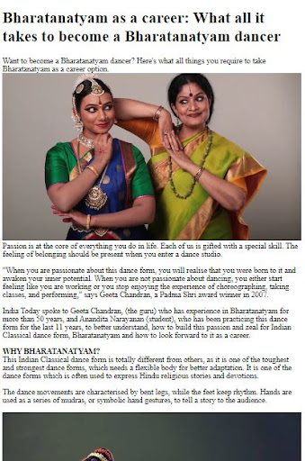 How to Dance Bharatanatyam ekran görüntüsü