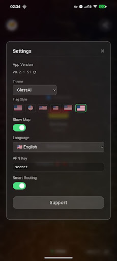 VPN BOX ekran görüntüsü