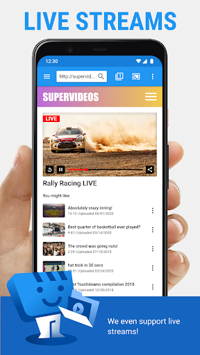 Web Video Cast ekran görüntüsü