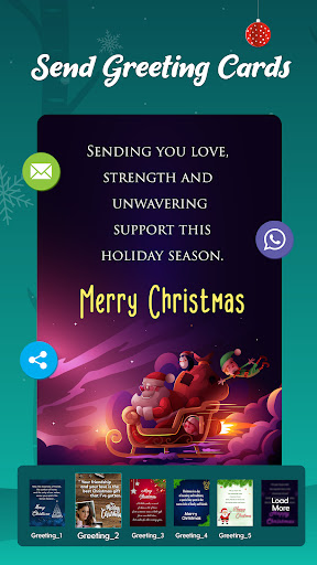 Christmas Photo Frames & Cards ekran görüntüsü