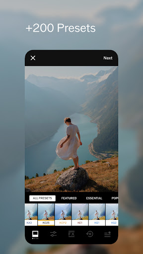 VSCO: Foto & Video Düzenleyici ekran görüntüsü