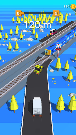 Traffic Car Run 2D : Car games ekran görüntüsü