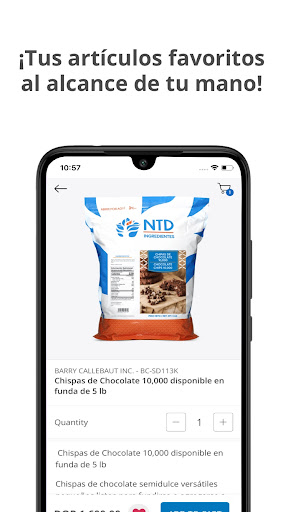 NTD Ingredientes ekran görüntüsü
