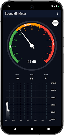 Sound Decibel Meter ekran görüntüsü