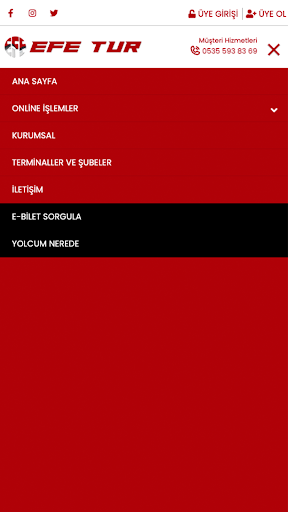Efe Tur OOD ekran görüntüsü