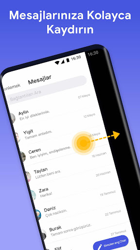 SMS Mesajları Ana Sayfa ekran görüntüsü
