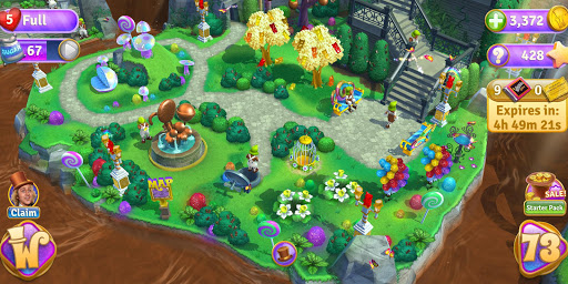 Wonka's World of Candy Match 3 ekran görüntüsü