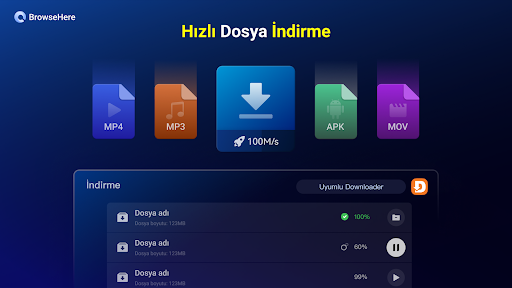 TV Web Tarayıcısı BrowseHere ekran görüntüsü