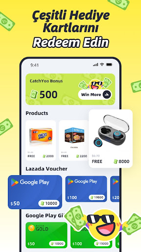 CatchYoo:Oyna ve Ödüller Kazan ekran görüntüsü
