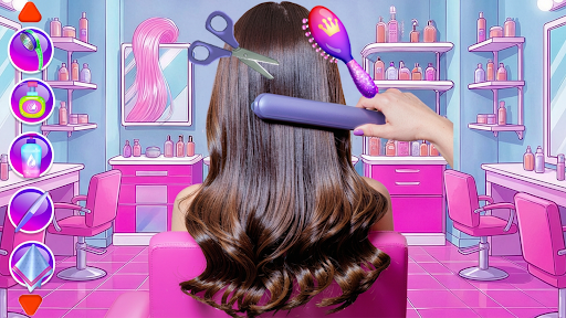 Hair Salon and Dress Up Girl ekran görüntüsü