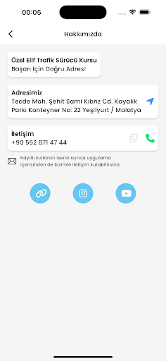 Özel Elif Trafik Sürücü Kursu ekran görüntüsü