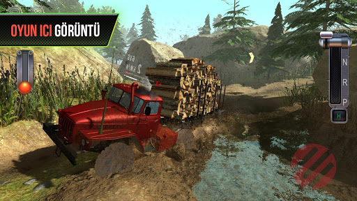 Kamyon Simulatörü Offroad 4 ekran görüntüsü