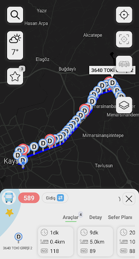 KBB Trafik ekran görüntüsü