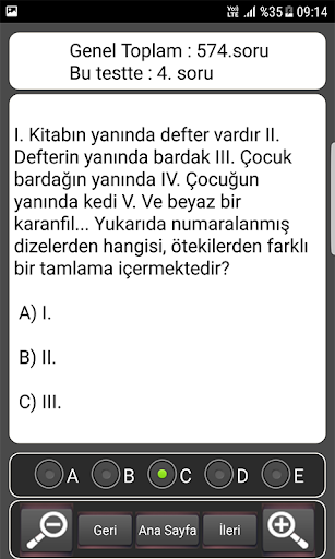 TYT ve AYT Türkçe Soru Bankası ekran görüntüsü