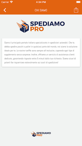 SpediamoPro ekran görüntüsü