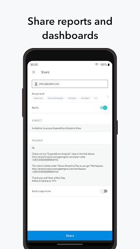 ManageEngine Analytics Plus ekran görüntüsü