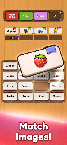 Word Tiles Association ekran görüntüsü