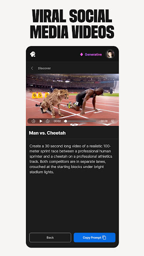 invideo AI: AI Video Generator ekran görüntüsü