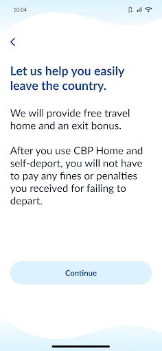 CBP Home ekran görüntüsü