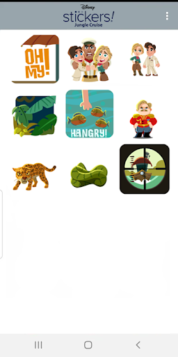 Disney Stickers: Jungle Cruise ekran görüntüsü