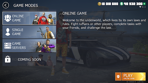 Grand Criminal Online: Sandbox ekran görüntüsü