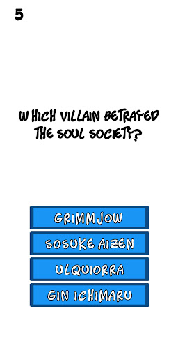 Bleach Quiz ekran görüntüsü