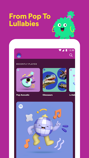 Spotify Kids ekran görüntüsü