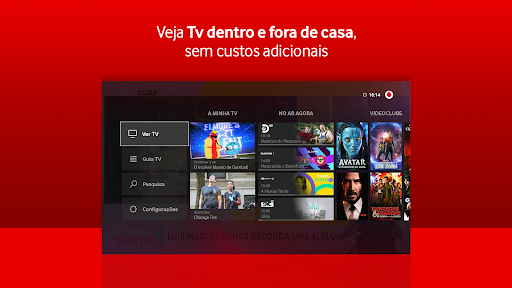 Vodafone TV ekran görüntüsü